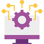 IT / Digital stream icon