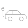 Icon showing a car
